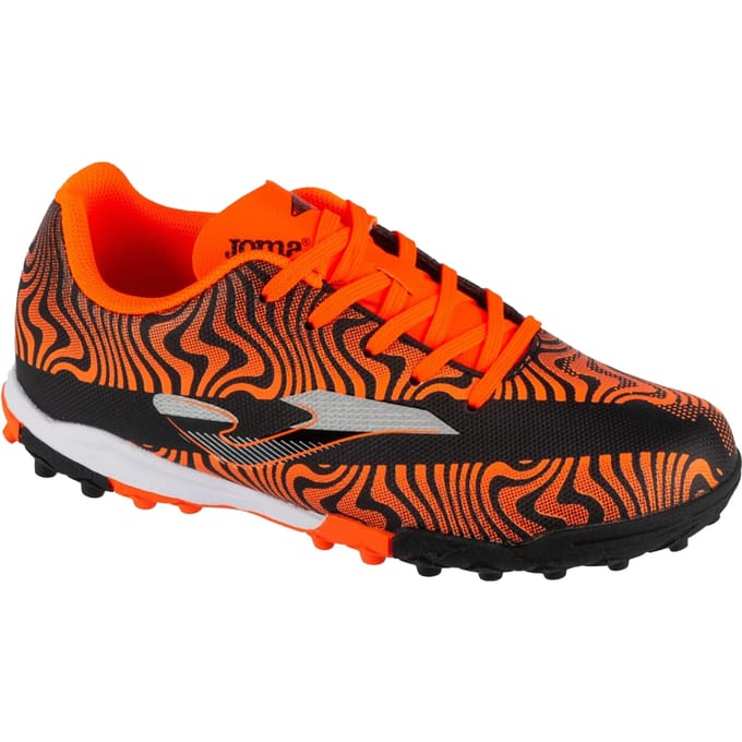 Joma Evolution kunstgras voetbalschoenen voor kinderen (Oranje/zwart)