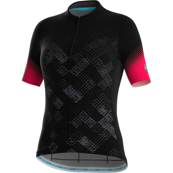 Bicycle Line Tracy2-fietsshirt voor dames (Zwart)