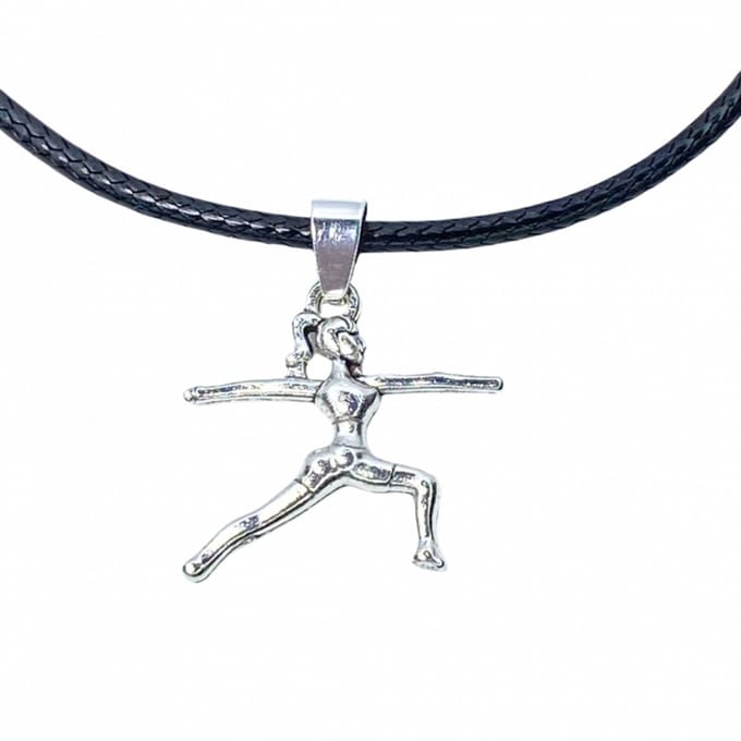Ketting Turnen zwart dance - Charme Bijoux
