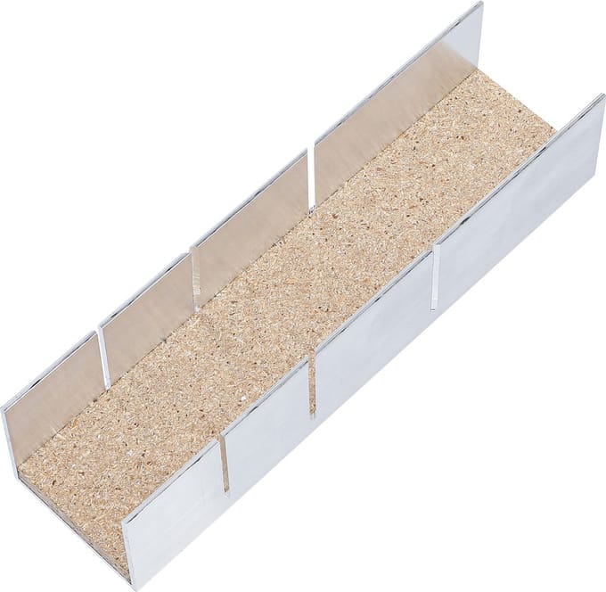 BGS Verstekbak aluminium 245 x 65 x 55 mm