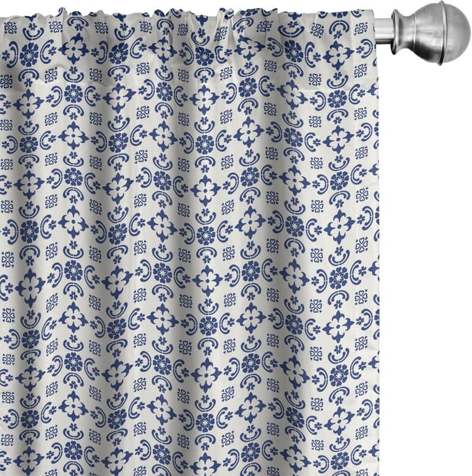 ABAKUHAUS Antieke Oriëntaalse Gordijnen – 2x75x225 cm – Microfaser