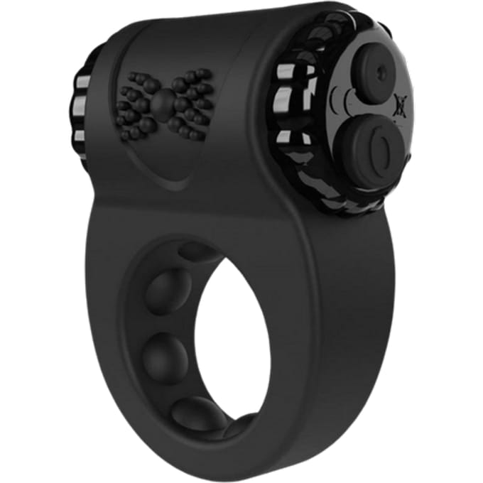 Screaming O Big O Ritz Rechargeable Vibrating Ring – Zwart