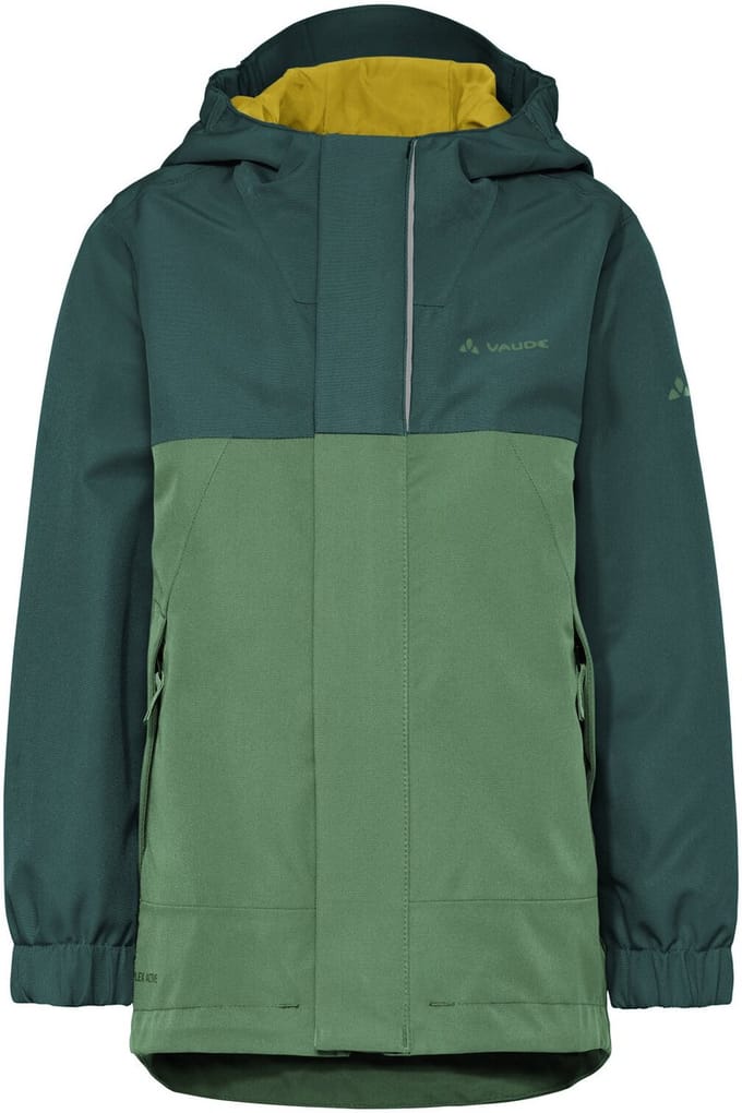 Vaude Caprea Rain Jas Groen 122-128 cm Kinderen