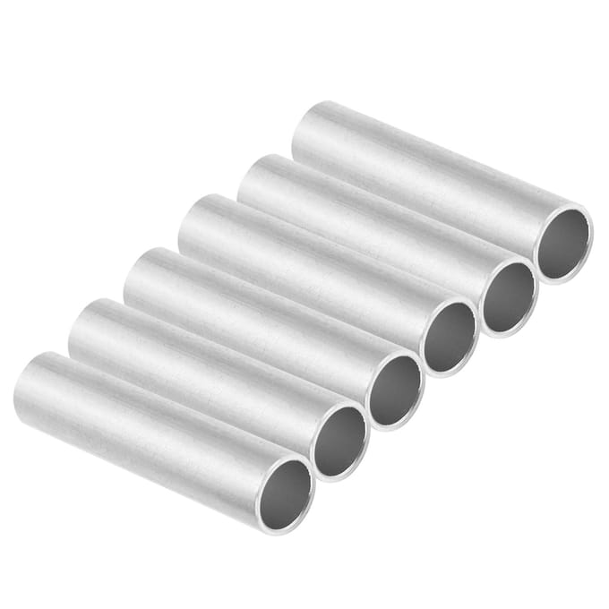 10 stuks aluminium buis ondersteuningsas huls industriële robotonderdelen vervanging 6100?1012?0050 white