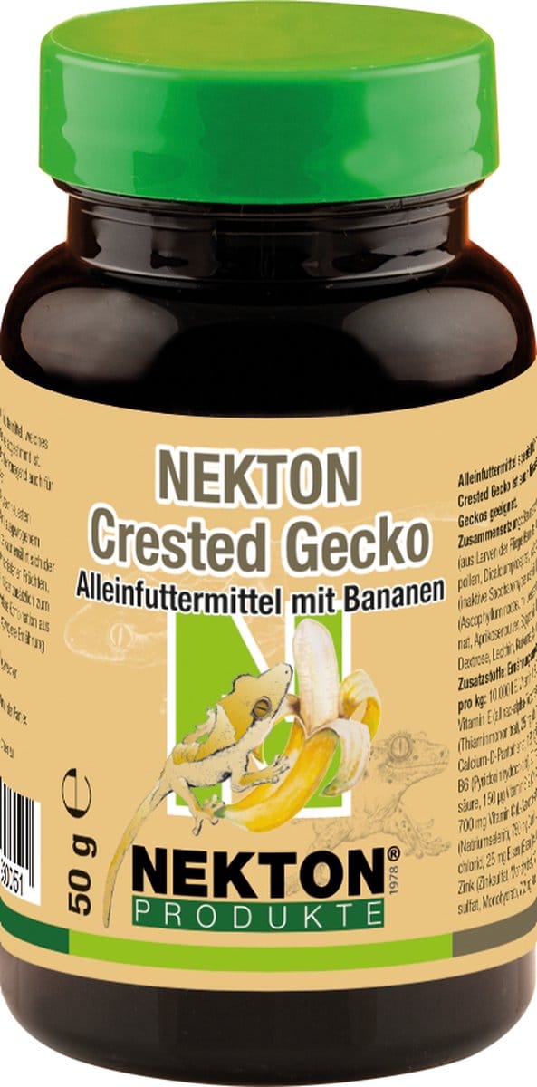 Nekton kuifgekko met banaan 50 gram