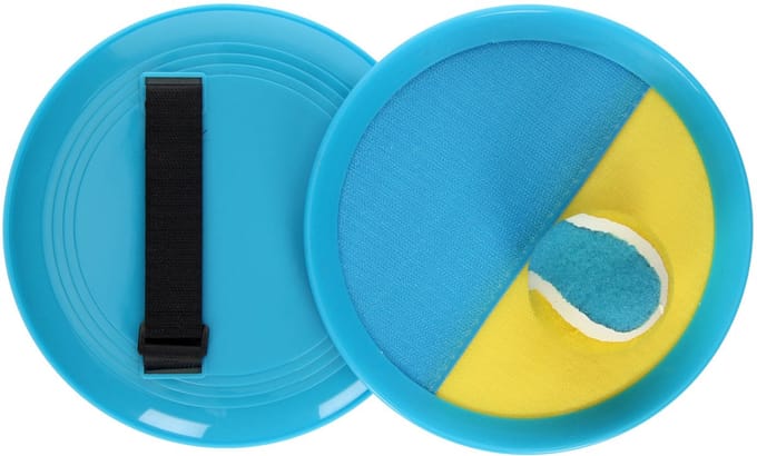 Playfun vang- en werpspel klittenband speelgoed voor buiten en binnen.