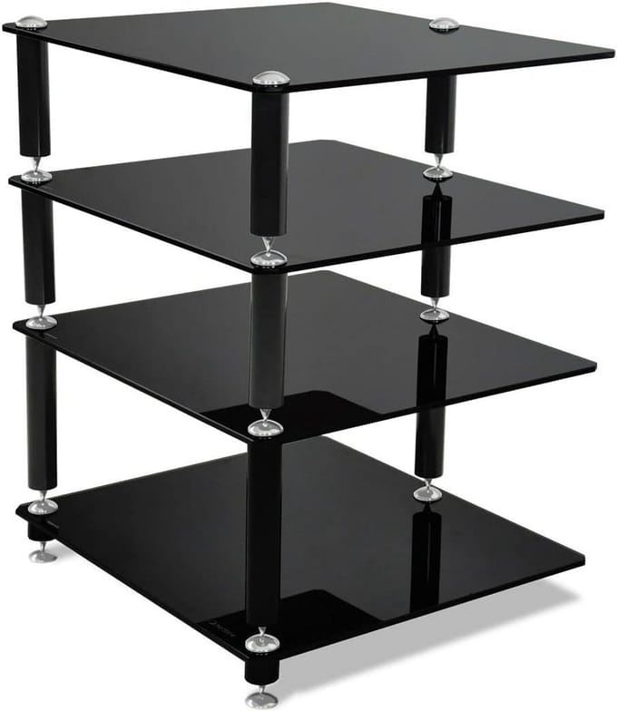 Hifi Meubel met Geïsoleerde Plateau's voor Audioapparatuur