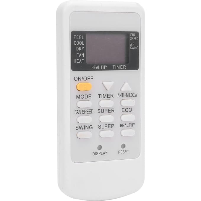 Airconditioner Afstandsbediening Vervanging AC Controller GYKQ-27 Slijtvast ABS white