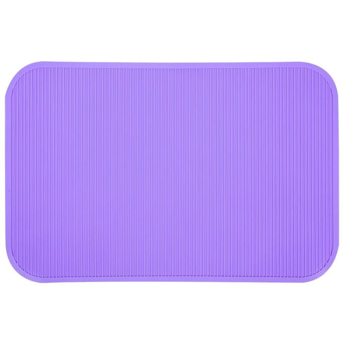 Antislip rubberen mat voor de verzorging van huisdieren, bad- en trainingstafel paars