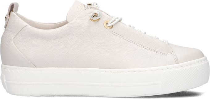 Paul Green 5017 Sneakers - Leer - Dames - Wit - Maat 38,5