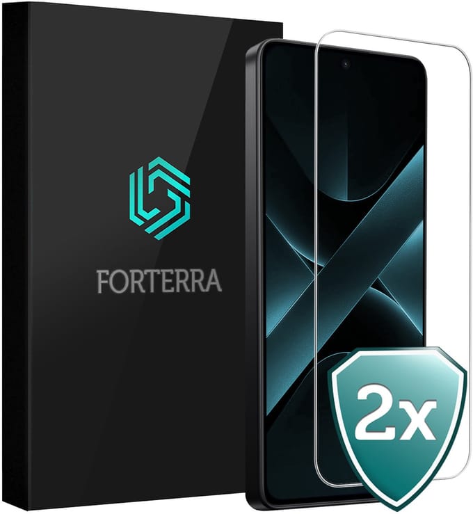 Screenprotector 2 Stuks - Geschikt voor Xiaomi Poco X7 Pro - Extra Sterk - Beschermglas - Gehard Glas - Tempered Glass - Screen Protector