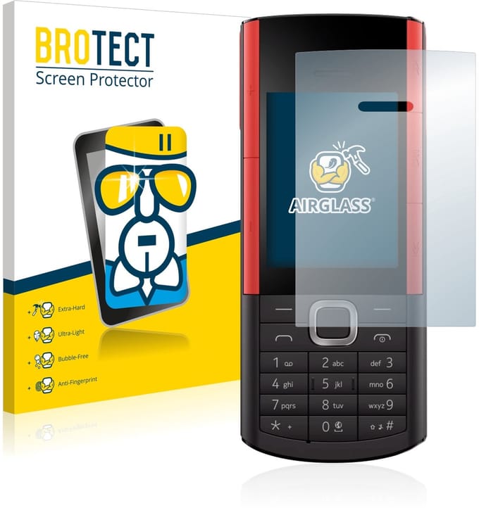 Screenprotector voor Nokia 5710 XA Beschermglas transparant