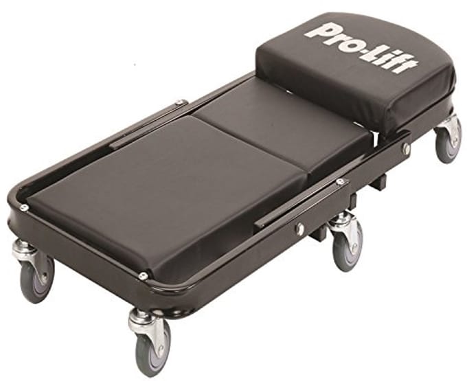 Opvouwbare Z-vorm Mechanica Creeper tot 204 kg