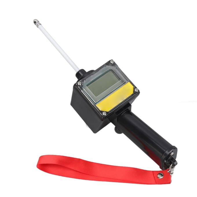 Hond Ovulatiedetector Polyethyleen 9V Oestrus Test Analyzer met Vloeibaar Kristal Display Scherm black