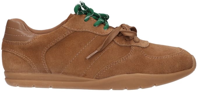 La Strada Sneaker Taupe Suede - Damesschoenen - Maat - 41