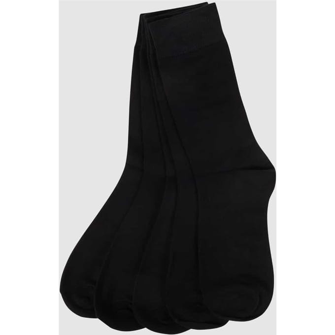 JACK&JONES JACBASIC BAMBOO SOCK 5-PACK Heren Sokken (regular) -  Maat ONE SIZE