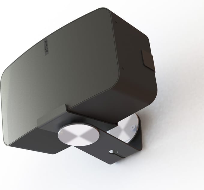 Multibrackets m - Montage kit - for Sonos Luidspreker - Zwart - Max 12 kg - recommended for