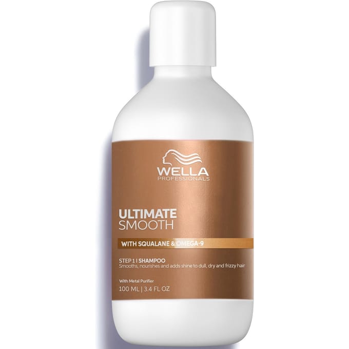 Wella Ultimate Smooth Voedende shampoo Hydraterende Dames 100 ml