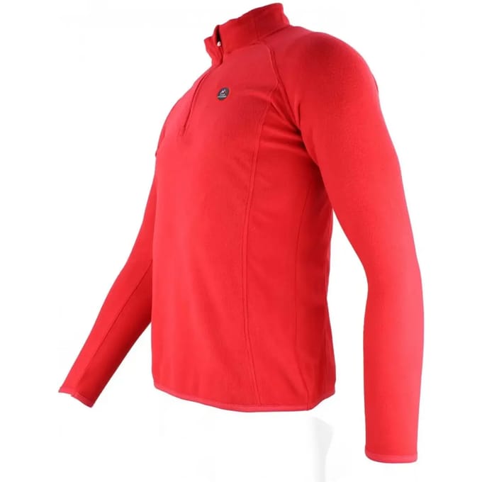 fleece met 1/2 rits en capuchon Peak Mountain
