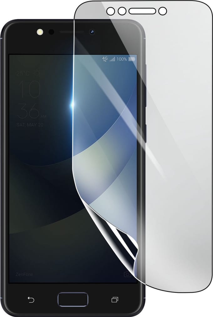 3mk, Geschikt voor Asus Zenfone 4 Max ZC520KL, Schokbestendige Hydrogel Screenprotector, Transparant