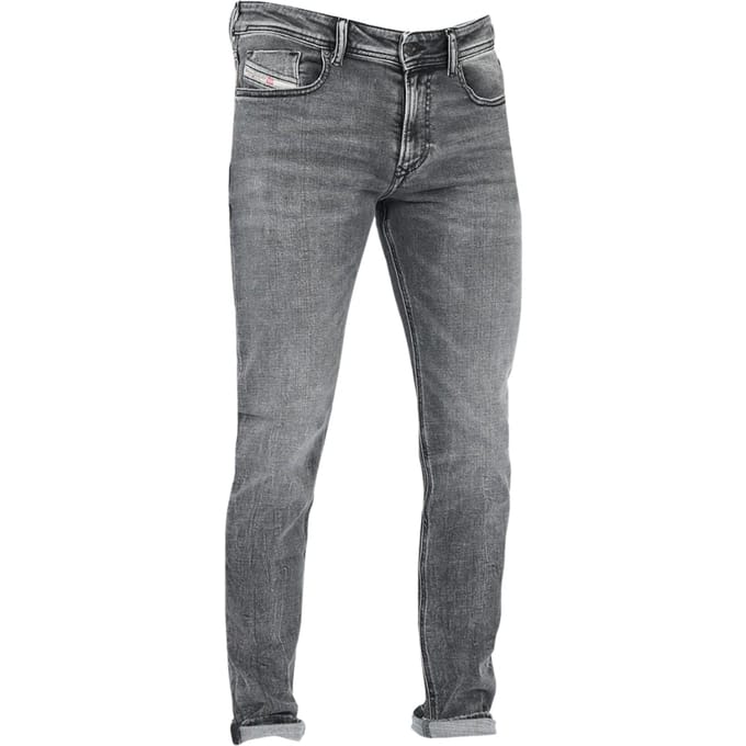 Diesel 1979 Slanke Grijze Denim Broek