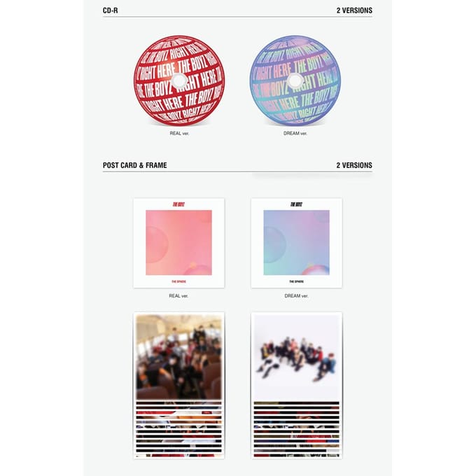 THE BOYZ [THE SPHERE] 1e singlealbum Random gray