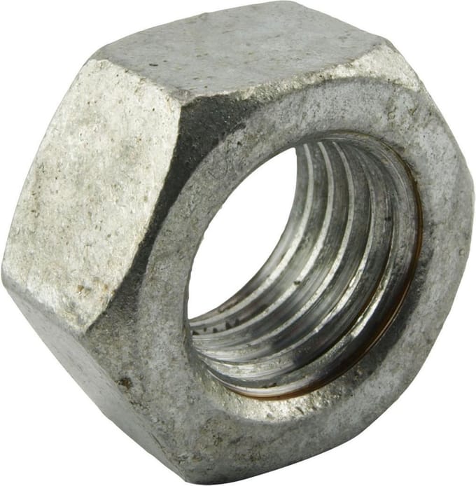 Moer Din934 Klasse 8 M16 Thermisch verzinkt Iso Sw24 - 100 stuks