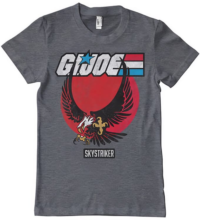 G.I. Joe Skystriker T-shirt met distressed-look