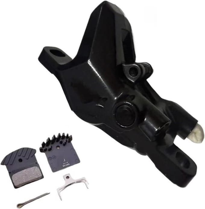 Achterband Rem - Schijfrem Fiets - Veilig Fietsen - Hydraulische Werking - One Size - Zwart