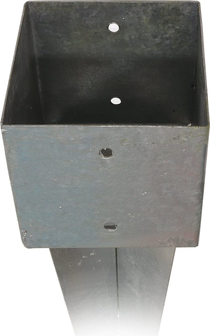 Wovar Paalhouder met punt 15.1 x 15.1 x 75 cm | Per Stuk