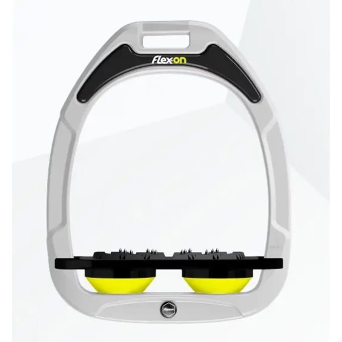 Ingelichte Grip Wit/Zwart/Geel Flex-On Green Composite