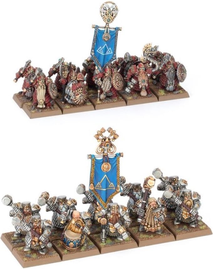 Figurine Games Workshop Warhammer ToW - Dwarfen Mountain Holds Dwarf Hammerers