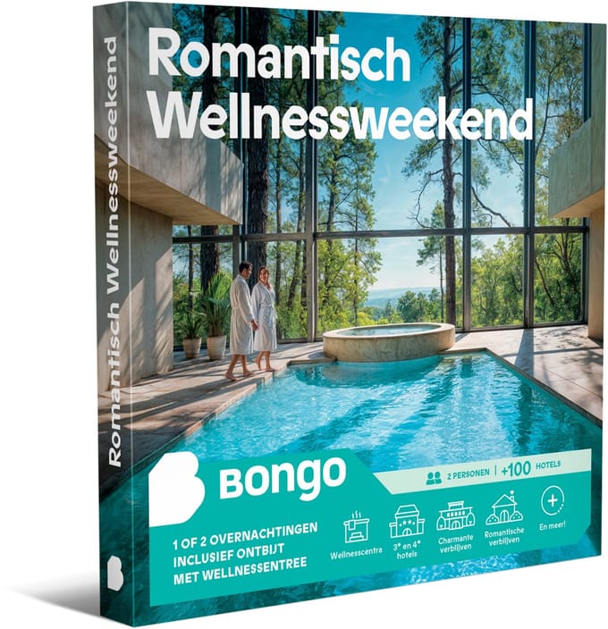 Bongo Bon -Romantisch Wellnessweekend- Cadeaukaart