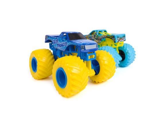 Spinmaster Monster Tm 1:64 2-pack Blue Thunder vs. Bad News Travels Fast Voertuigen