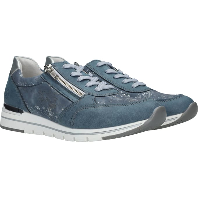 Remonte Sneakers blauw Synthetisch - Maat 39