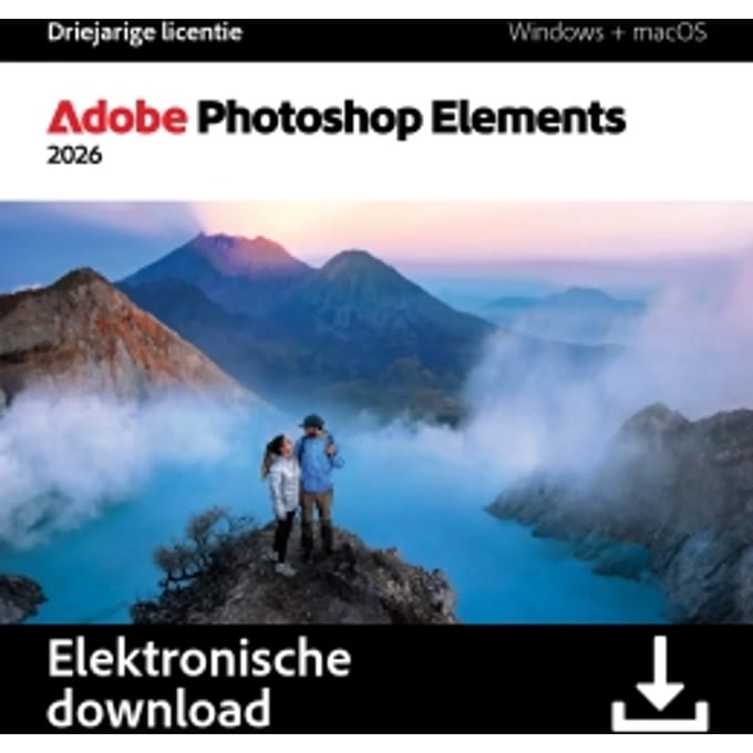 Adobe Photoshop Elements 2027 | Opvolger van Adobe Photoshop Elements 2026 | voor Windows &amp; MacOS