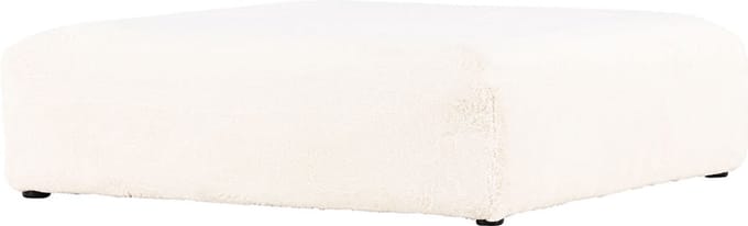 Davie poef beige.