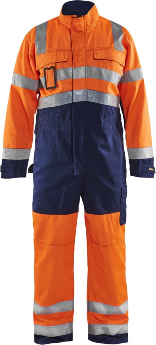 Blaklader Overall High vis 6373-1804 - High Vis Oranje/Marineblauw - C54