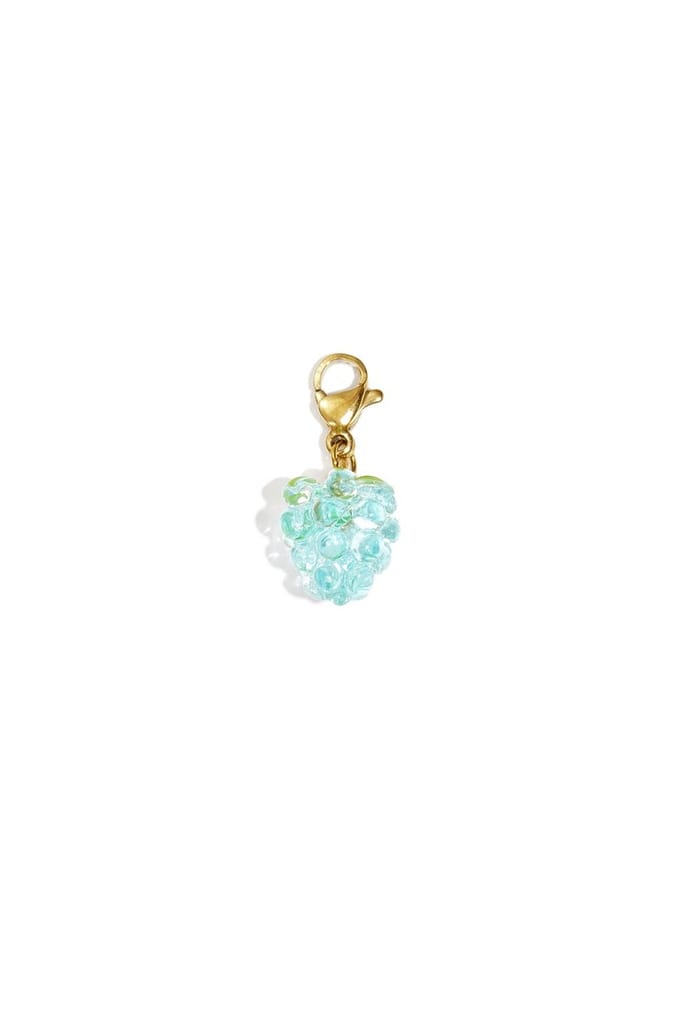 Sieraden bedel blauwe bes diy - Babyblauw
