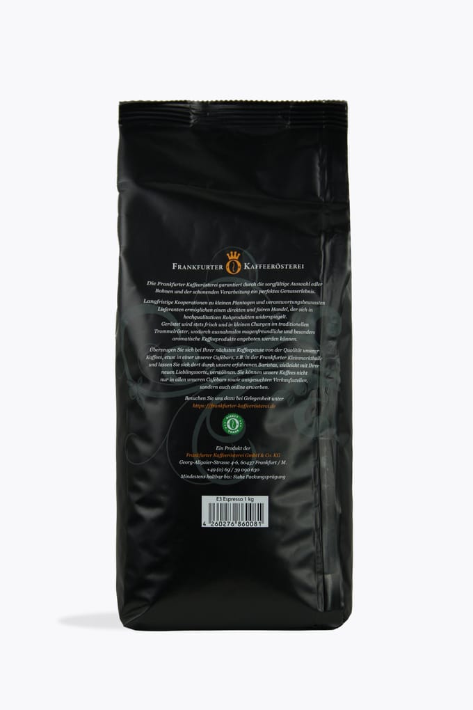 Frankfurter Kaffeerösterei Espresso E3 1kg