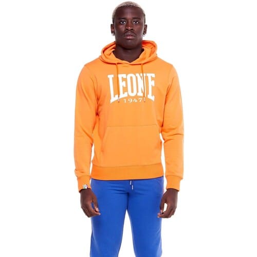Capuchon sweaters Leone 1947 Man Hoody Fleece Big Logo Not Brusched