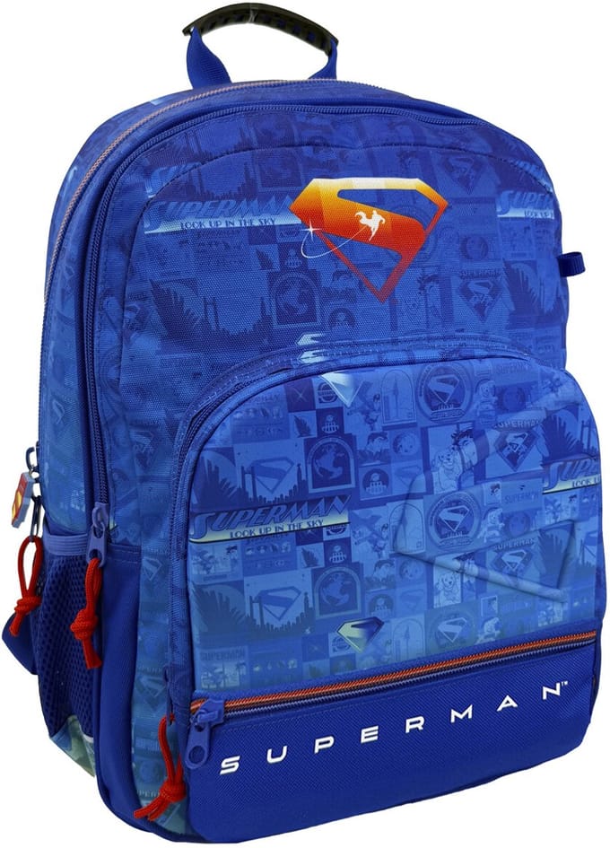 Superman - Rugzak - 3 vakken - 43cm - Premium Quality