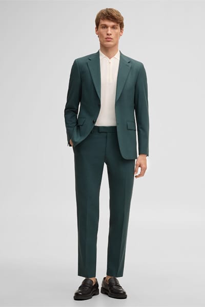 Modulaire pantalon Melwin, olijfgroen