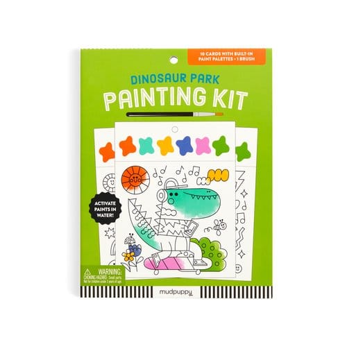 Dinosaur Park Painting Kit - Mudpuppy