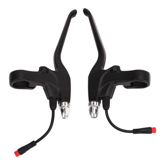 Elektrische Fiets Remhendel Waterdicht Robuust Ergonomie Elektrische Fiets Remhandgrepen voor Elektrisch black
