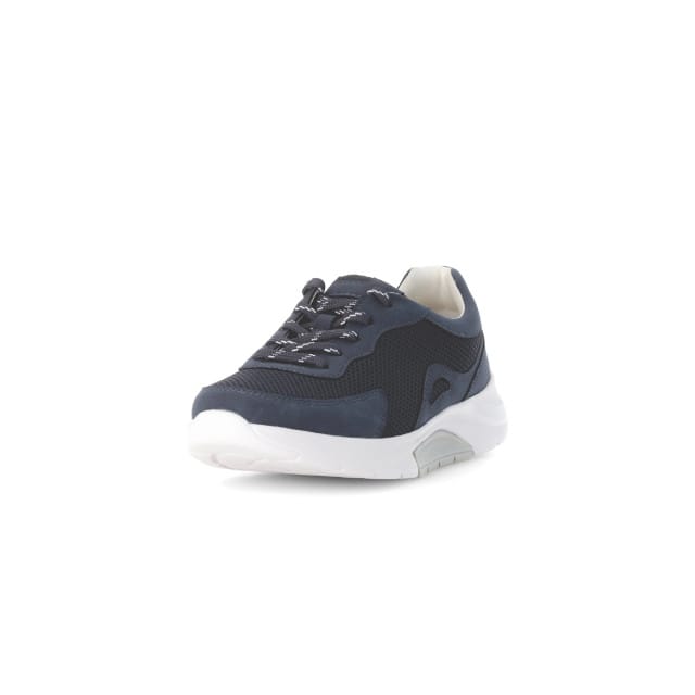 Gabor rollingsoft sensitive 66.923.26 - dames rollende wandelsneaker - Blauw - maat 35.5 (EU) 3 (UK)