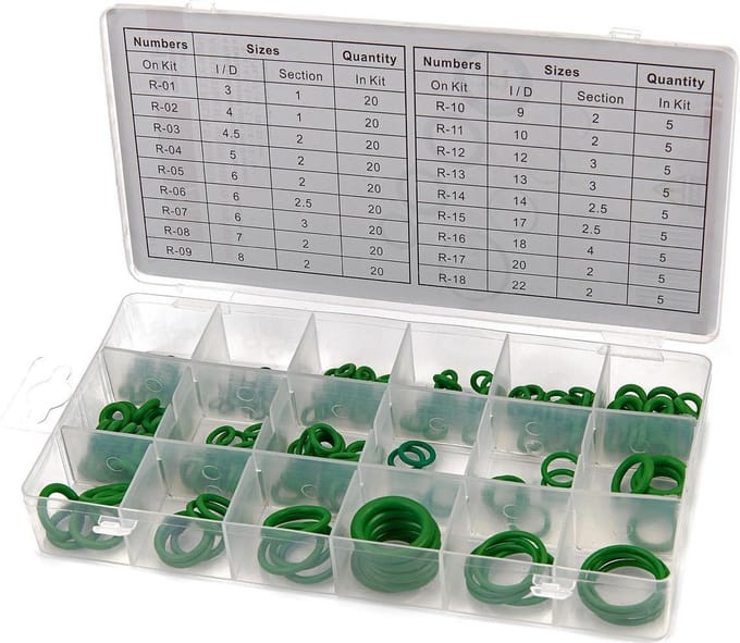 HBM 225 Delig O Ringen Assortiment voor Airco Systemen