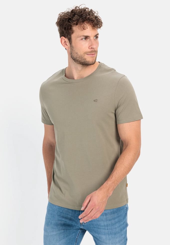 camel active T-Shirt - Maat menswear-6XL - Khaki
