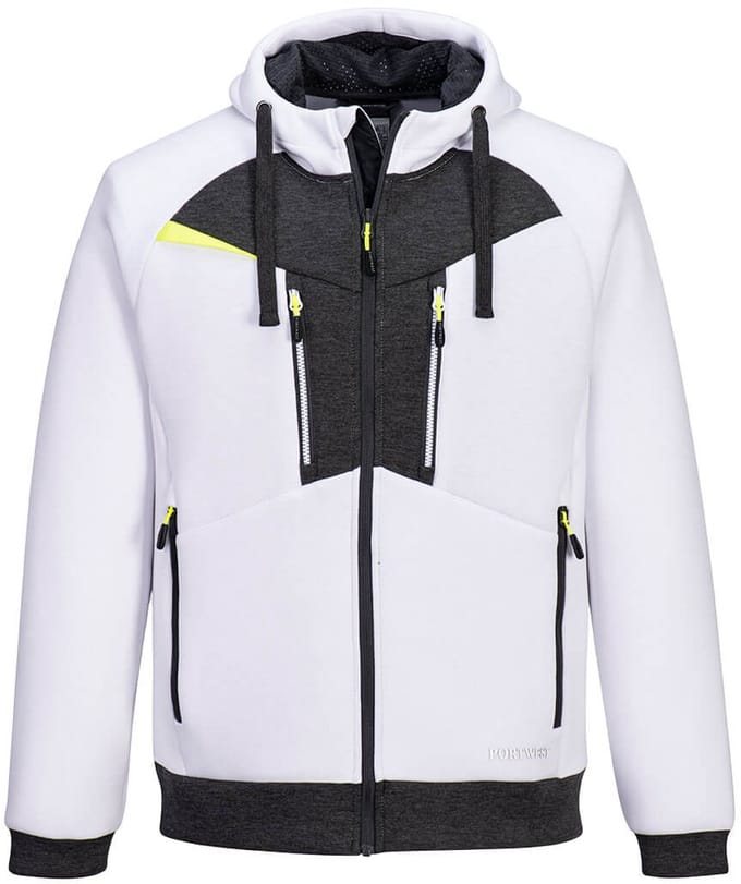 Portwest DX4 Hoodie met rits DX472 - Wit - S