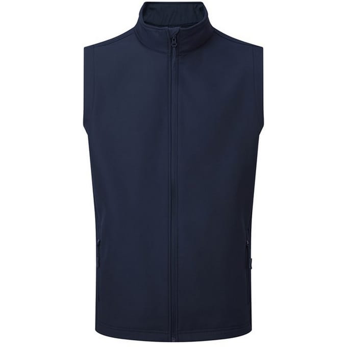 Premier Heren Windchecker Gerecycled Printbaar Gilet (Marine)